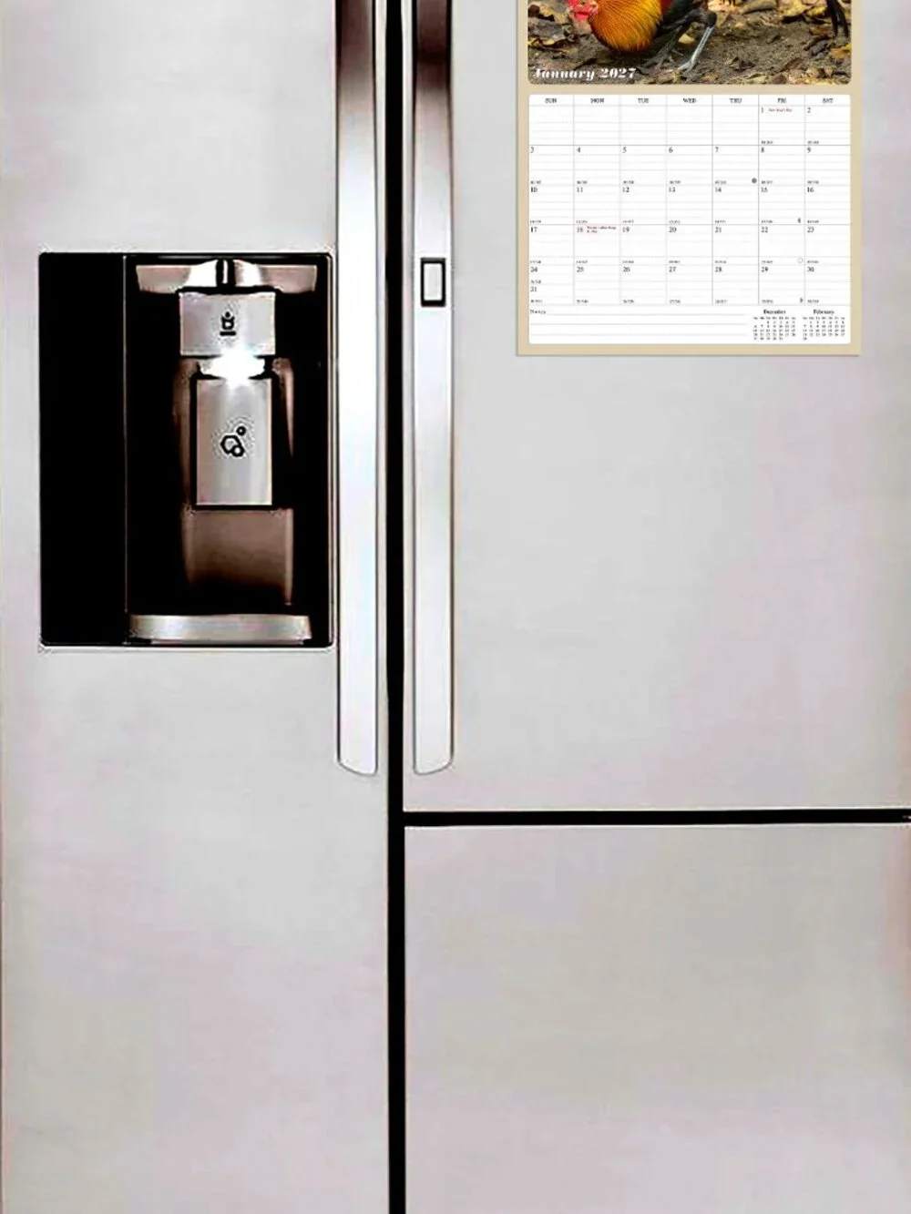 2026 - 2027 Calendar Magnetic Peel & Stick 18 Months 8.5